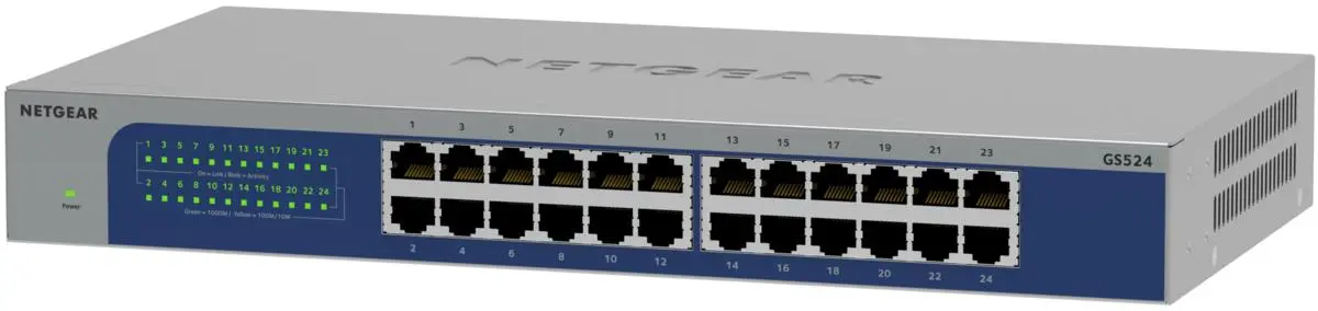 Netgear - GS524-300EUS 24-Port Gigabit Ethernet u