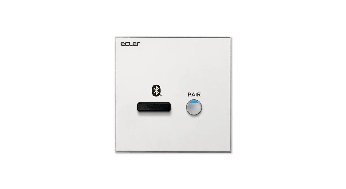 ECLER - Wall panel Bluetooth receiver