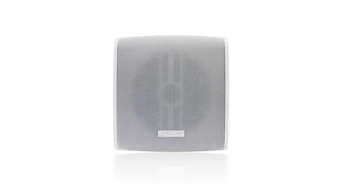 ECLER - eMOTUS5OD | 2-way full range surface mount speaker | 16Î© version | 5"" | 40W | White | 1 Pair