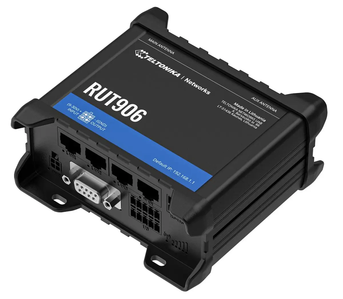 TELTONIKA - RUT906 4G LTE RS232/RS485 Industry Router