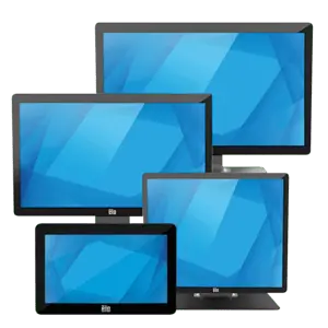 ELO - 1502L 15.6IN FHD ANTI-GLARE WW CAP 10 USB-C HDMI VGA BLK MNTR