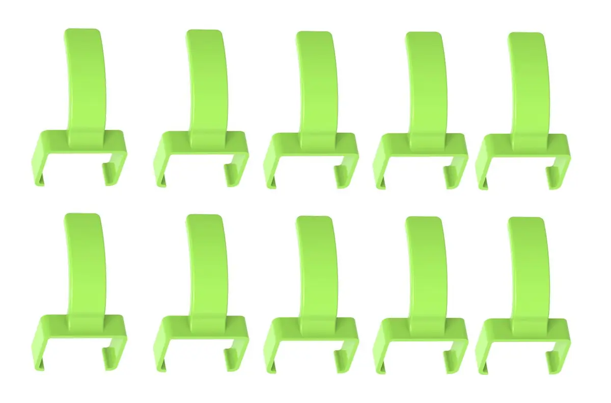 LinkIT - ColorFlex Cat6a clips grønn ColorFlex clips 10pcs/5 pair