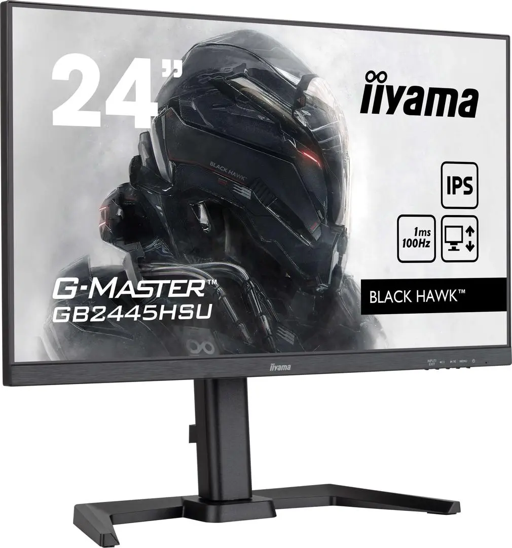 24" iiyama ProLite XUB2492HSC - 1920x1080 (FHD) - 75Hz - IPS