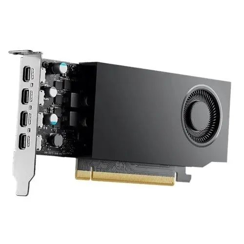 DELL - NVIDIA RTX A1000 8 GB GDDR6 half height PCIe 4.0x8 4 mDP Graphics Card