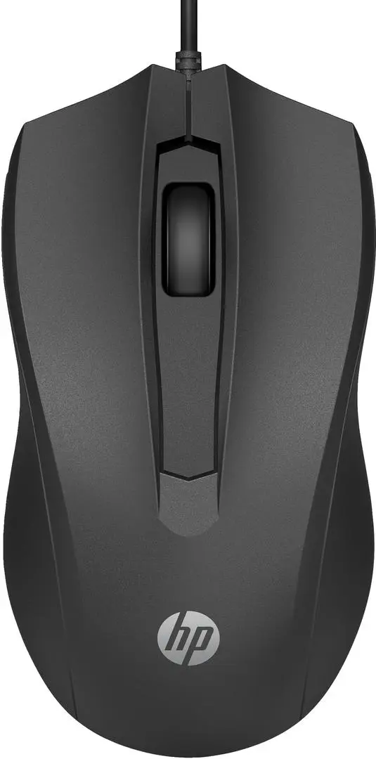 HP - 105 BLACK WIRED MOUSE   PERP