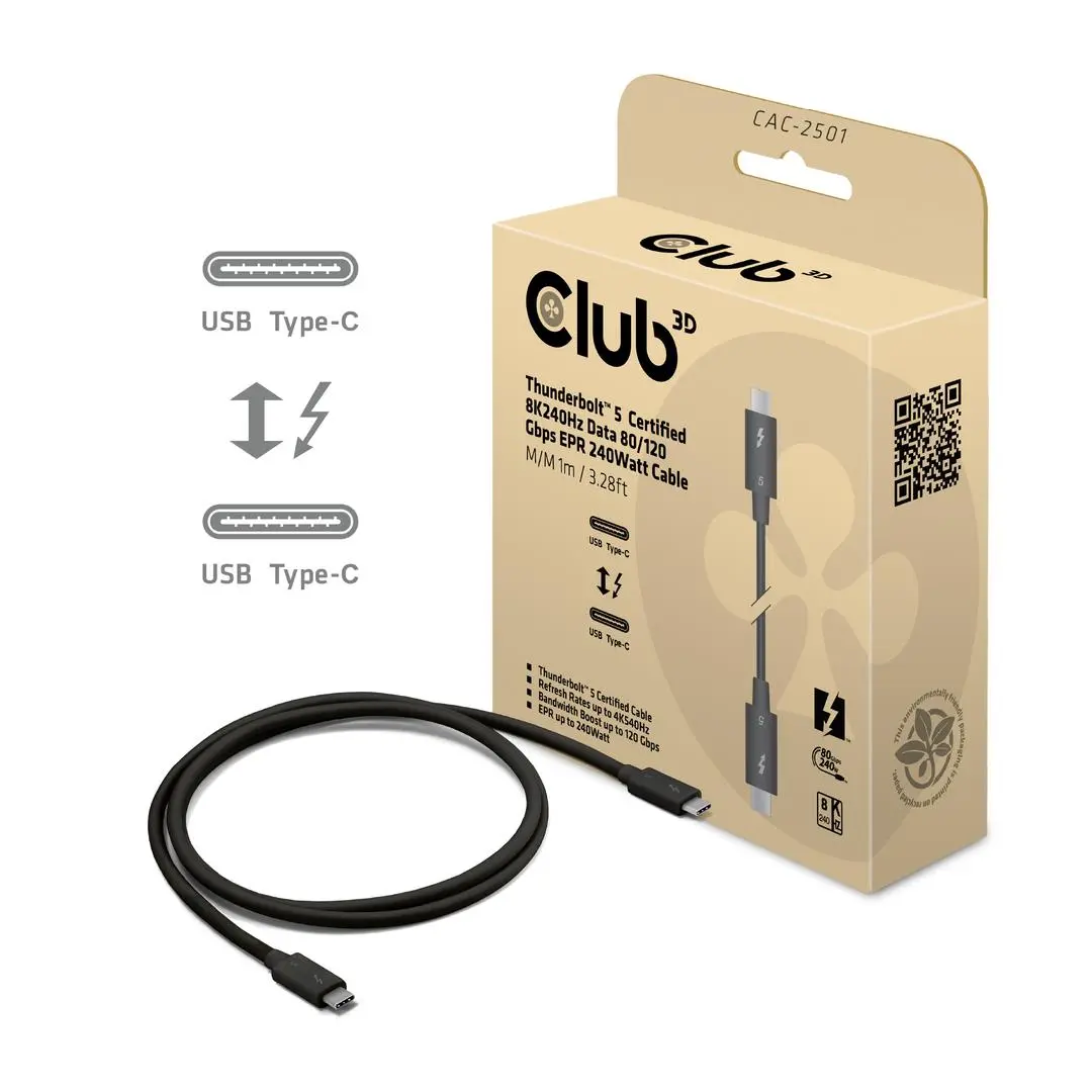 Club 3D - ThunderboltT 5 Certified
