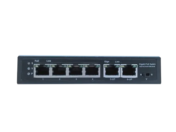LinkIT - 4-ports PoE++ Switch 4 x