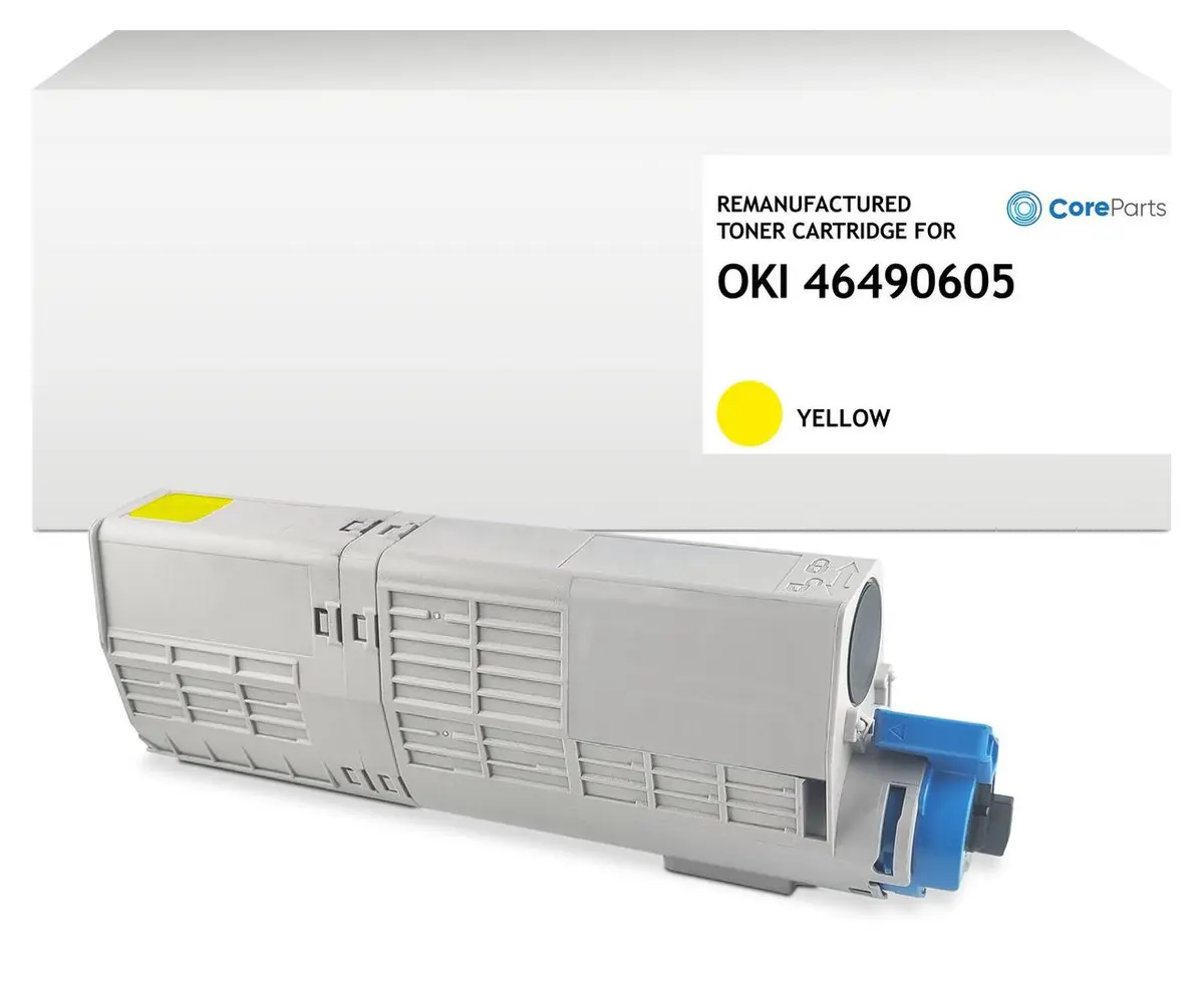 CoreParts - Toner kit YellVE for OKI,
