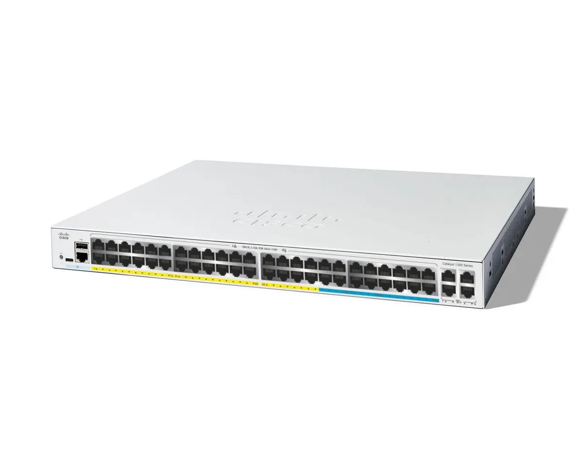 Cisco - Catalyst 1300-48MGP-4X - switch - 48 porter - Styrt - rackmonterbar