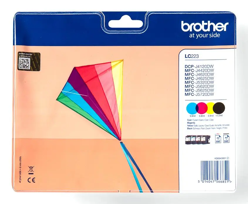 BROTHER - Value PK/BCMY 500sh MFCJ4420/4620 Blstr