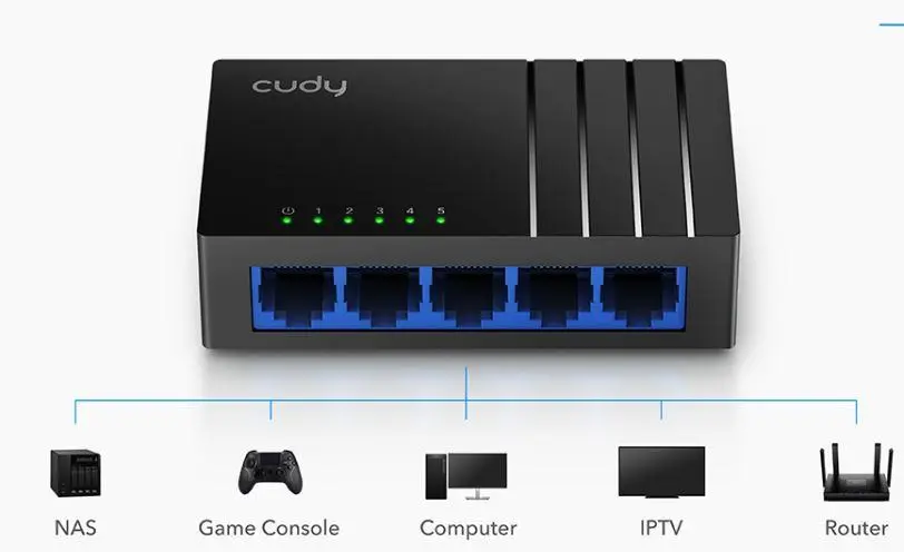 Cudy - 5-Port Gigabit Desktop Switch