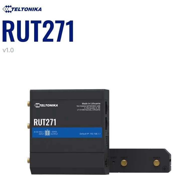 TELTONIKA - RUT271, Redcap 5G router