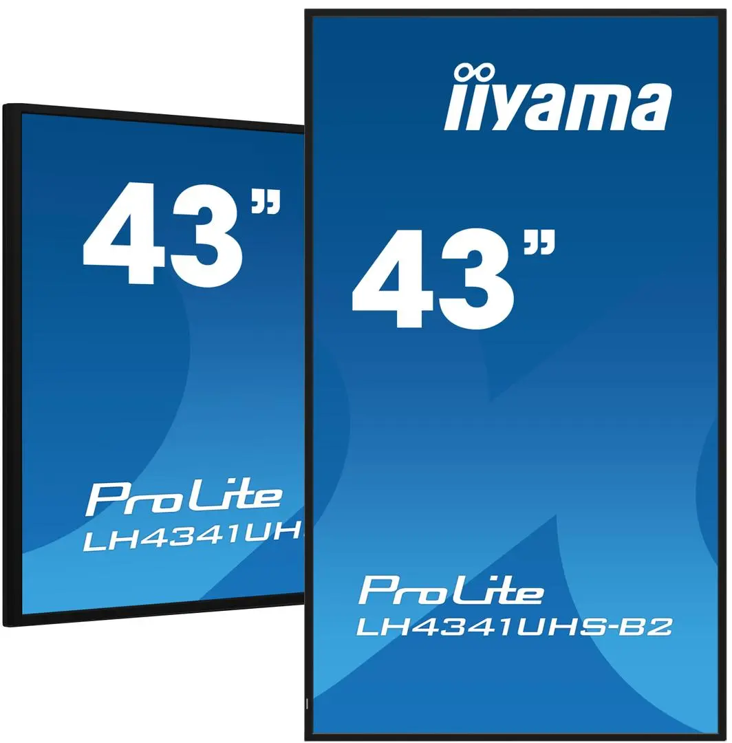 iiyama - 43" 3840x2160, 4K UHD IPS