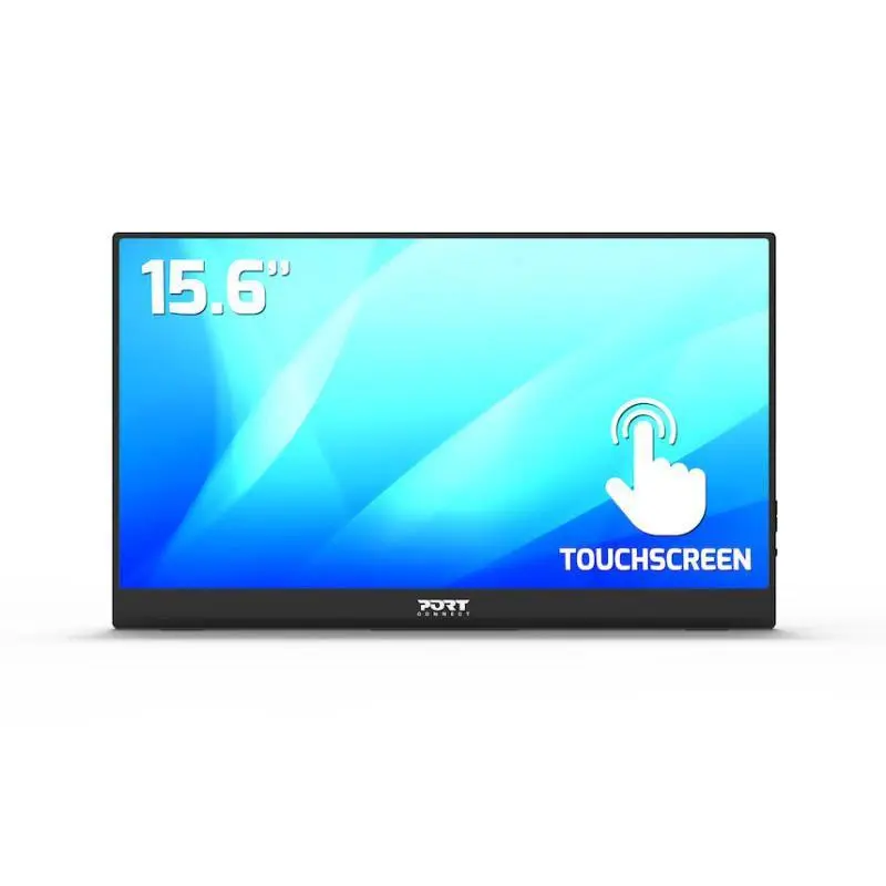 PORT DESIGNS - 15.6"" Portable LCD Monitor FHD Touchscreen