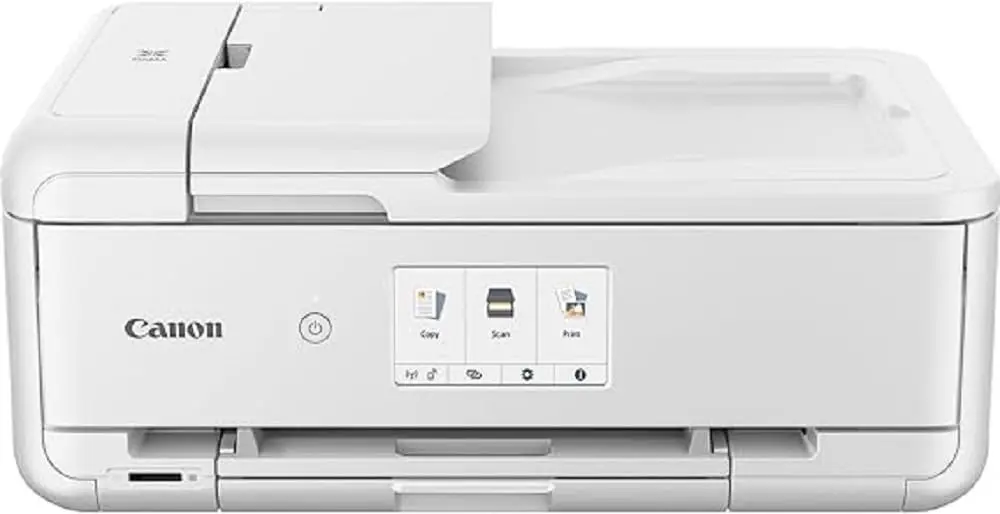 CANON - PIXMA TS9551Ca Inkjet Multifunction Printer 8ppm White A3