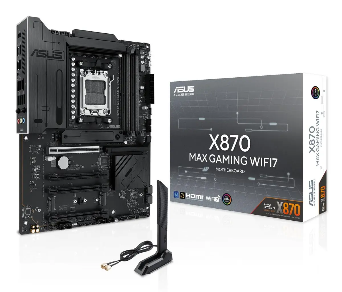 ASUS - X870 MAX GAMING WIFI7 (ATX, X870, AM5, DDR5)
