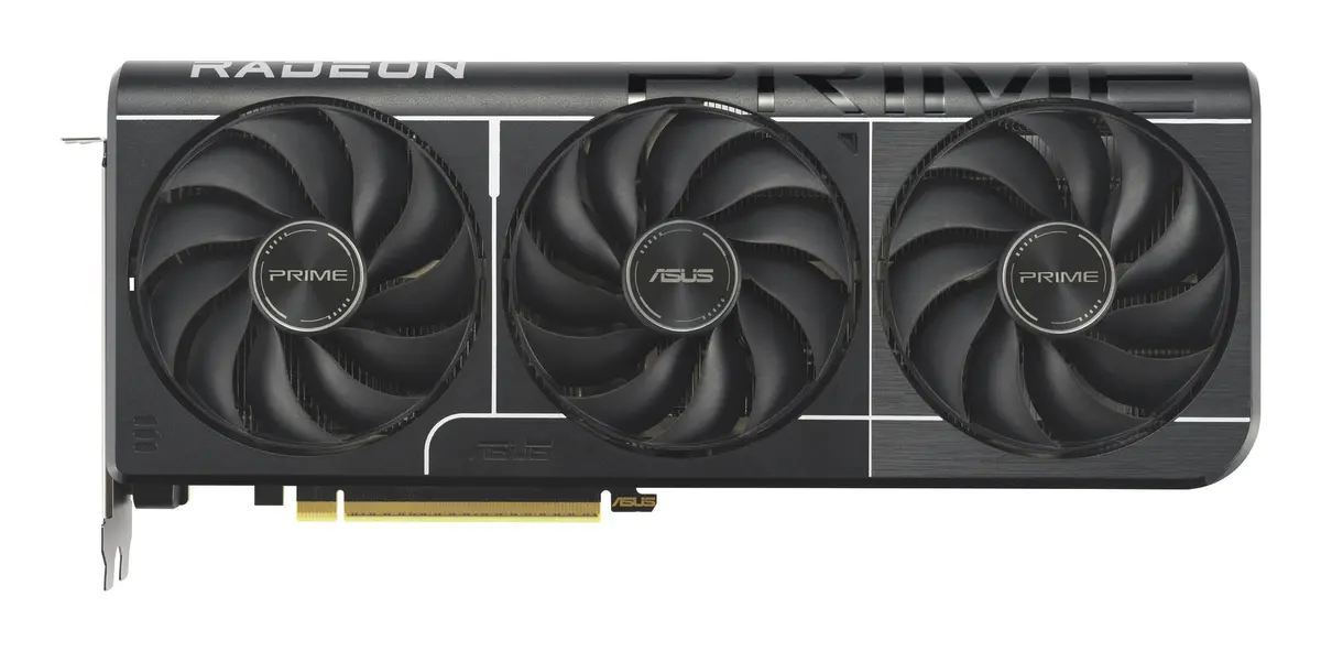 ASUS - Prime Radeon RX 9060 XT 8GB - OC Edition - graphics card - Radeon RX 9060 XT - 8 GB GDDR6 - PCI Express 5.0 - HDMI, 2 x DisplayPort