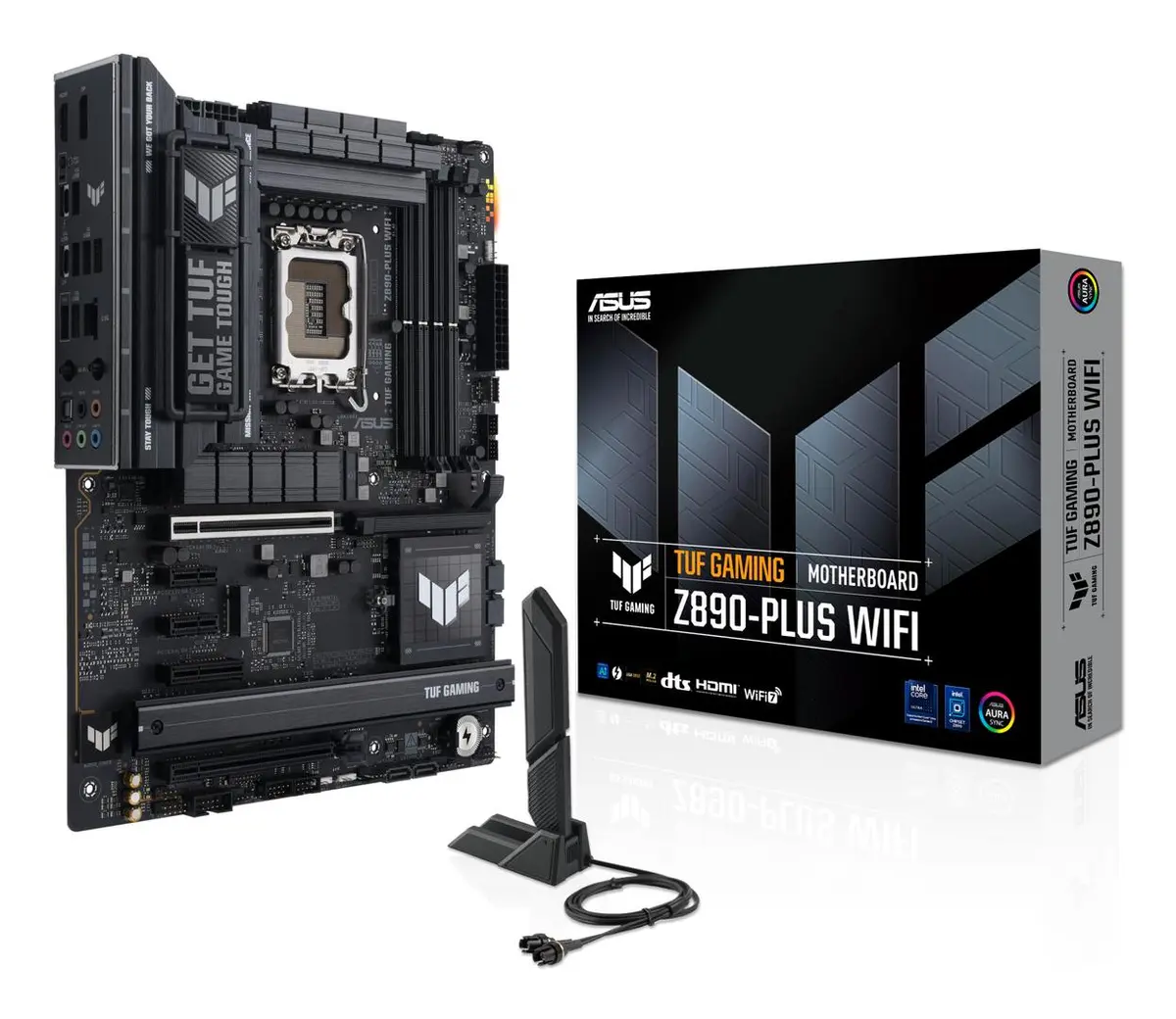 ASUS - TUF GAMING Z890-PLUS WIFI (ATX, Z890, LGA 1851, DDR5)