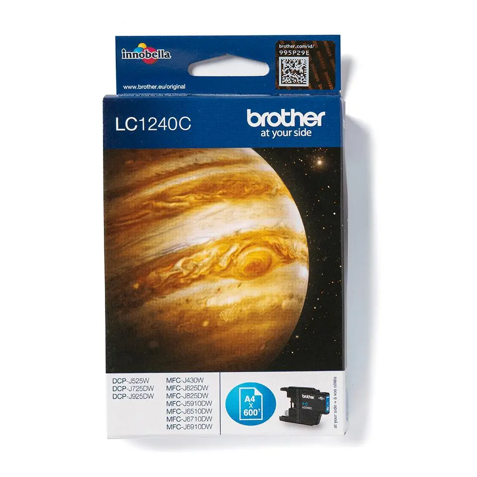 BROTHER - Ink LC1240C LC-1240 Cyan