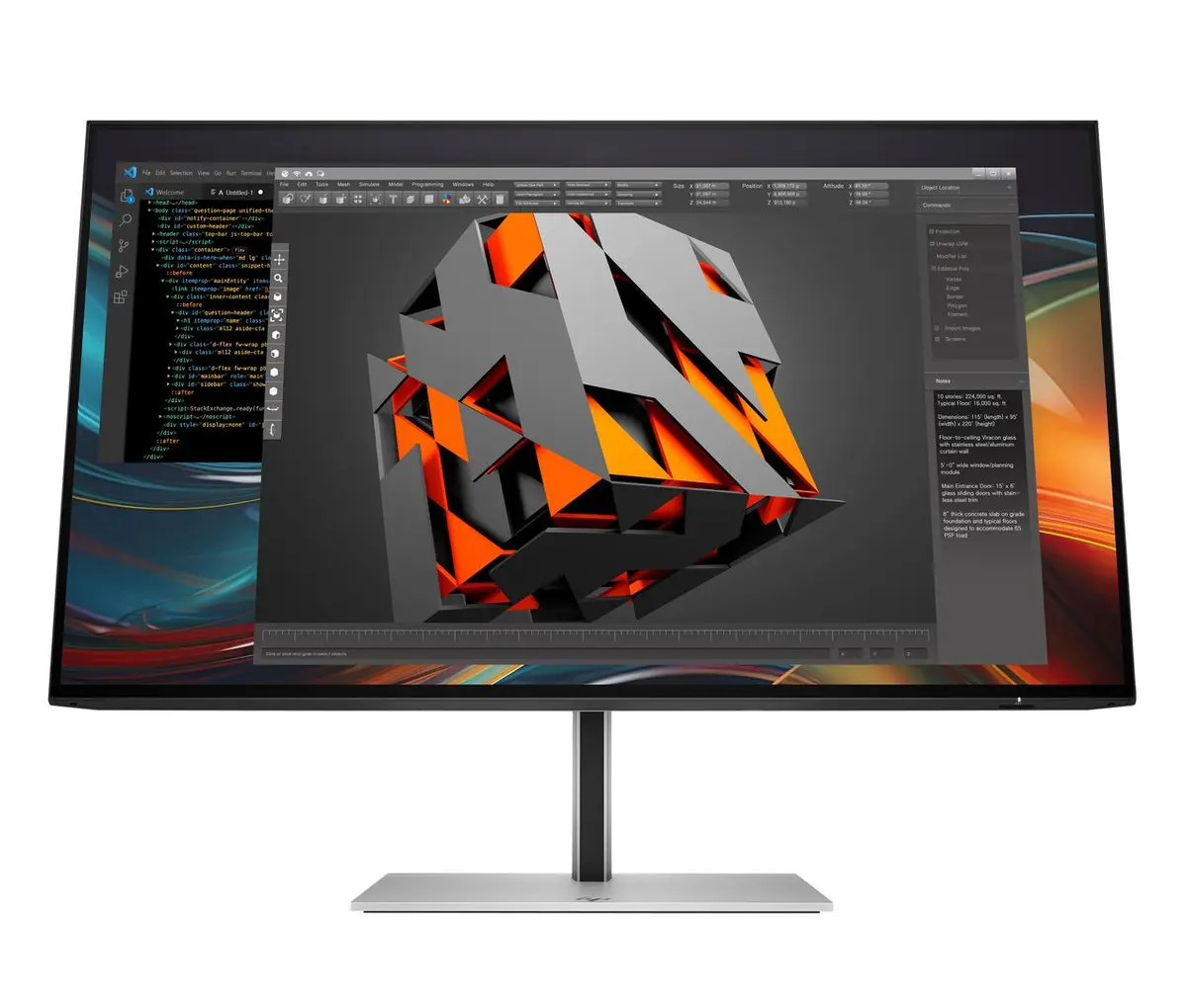 HP - 724pf Series 7 Pro 23.8inch IPS FHD Monitor 16:9 1500:1 5ms HDMI 1.4 DP 1.2 (EN)