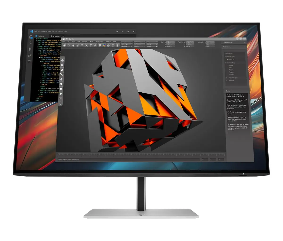 HP - 724pu G3 24inch WUXGA Display USB-C HDMI 2.0 DP 1.4 (EU)