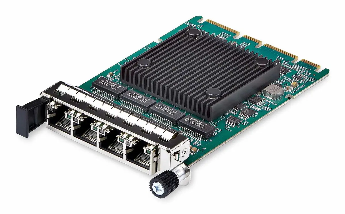 StarTech - 4-Port RJ45 Gigabit OCP 3.0 Server Network Card, Intel I350 - nettverksadapter - OCP 3.0 - Gigabit Ethernet x 4