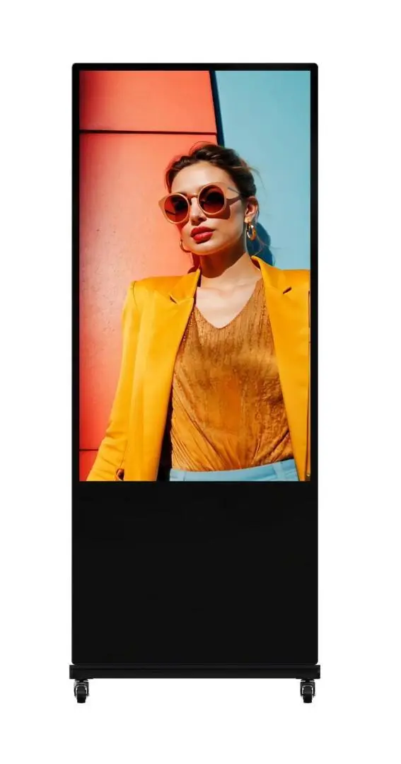 Hikvision - 55-inch Slim Floor Standing