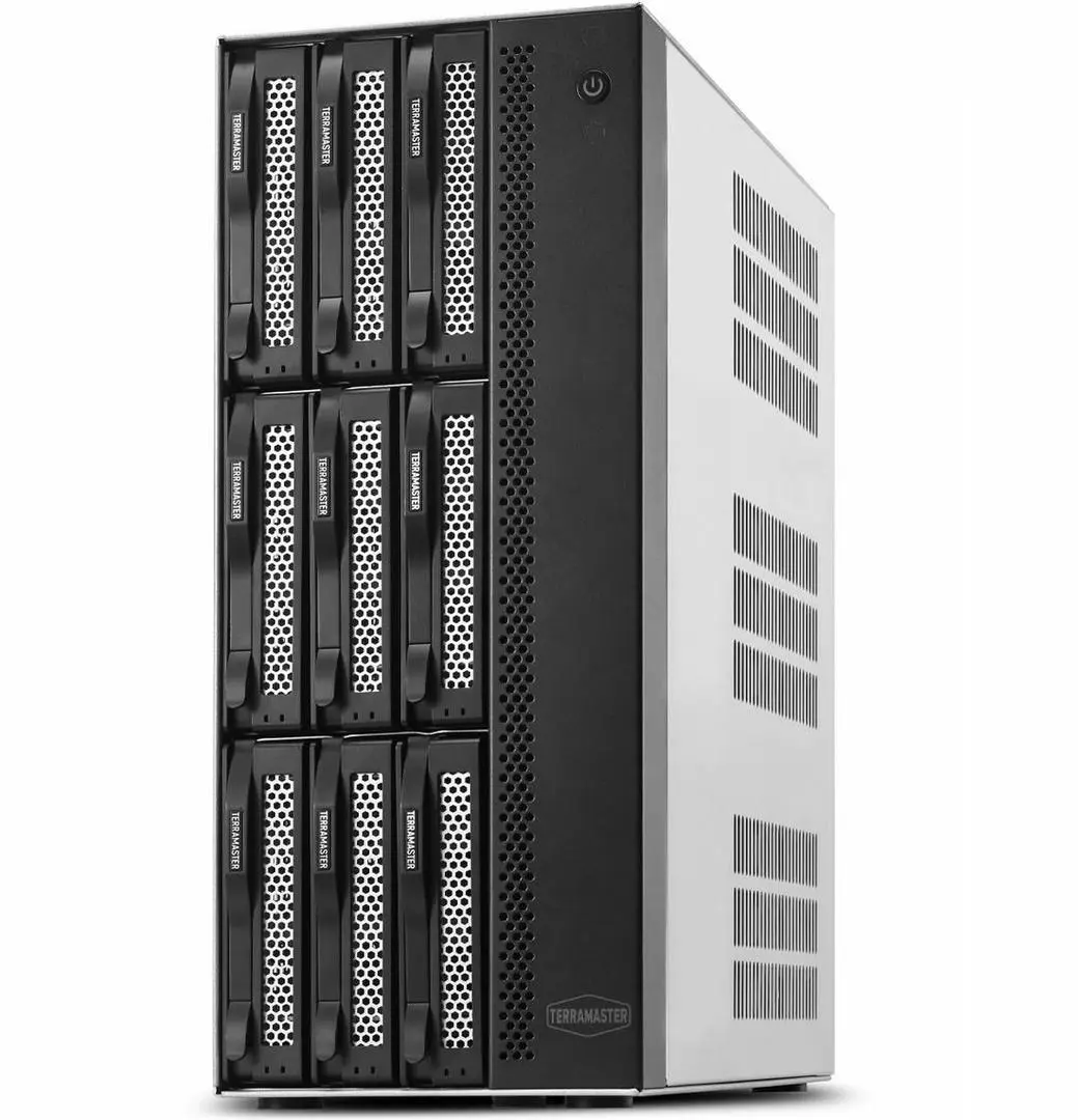 TerraMaster - T9-500 Pro 9bay NAS,10-Core, 16GB DDR, Diskless