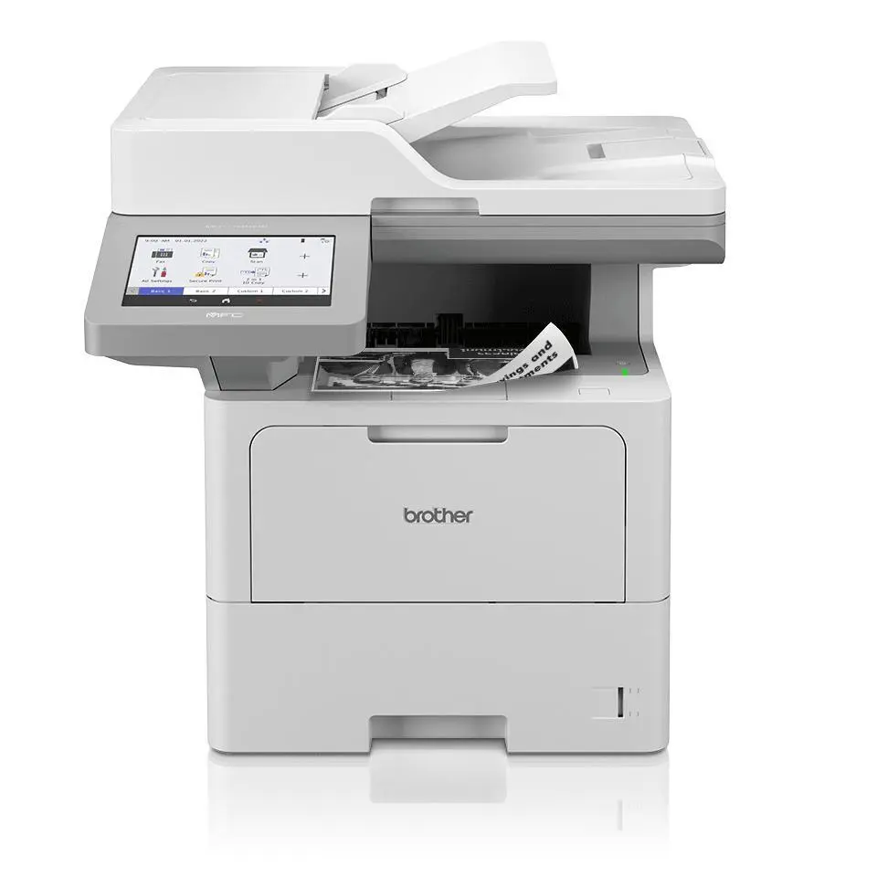BROTHER - Monochrome Multifunction Laser Printer 4 in 1 50ppm/duplex/network/NFC