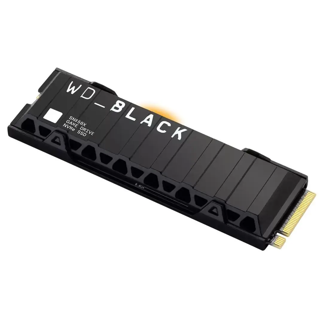 WESTERN DIGITAL - WD Black 2TB SN850X NVMe SSD Supremely Fast PCIe Gen4 x4 M.2 with heatsink internal single-packed
