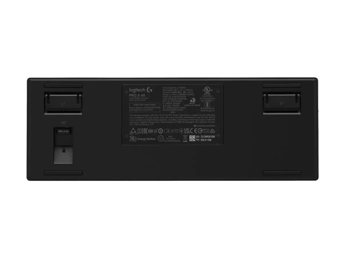 LOGITECH - PRO X 60 LIGHTSPEED WRLS G KB TACTILE-BLACK-PAN-EMEA28I-935 WRLS