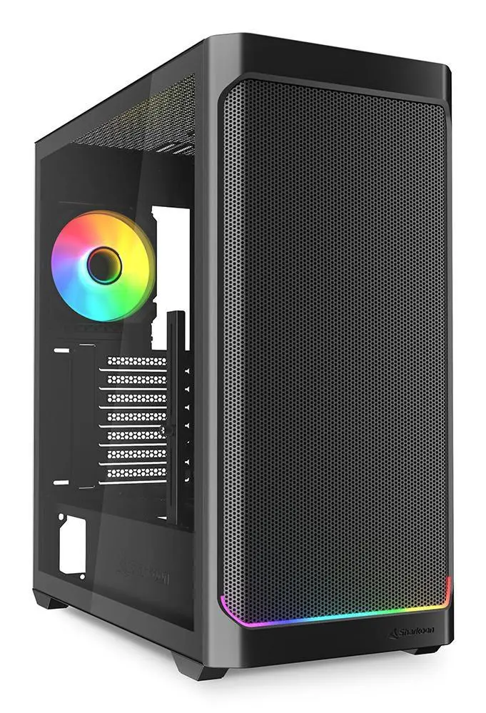 Sharkoon - Ak4W Rgb Strip Midi Tower