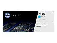 HP - 508X høykapasitet cyan LaserJet-originaltonerkassett