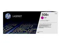HP - 508X høykapasitet magenta LaserJet-originaltonerkassett
