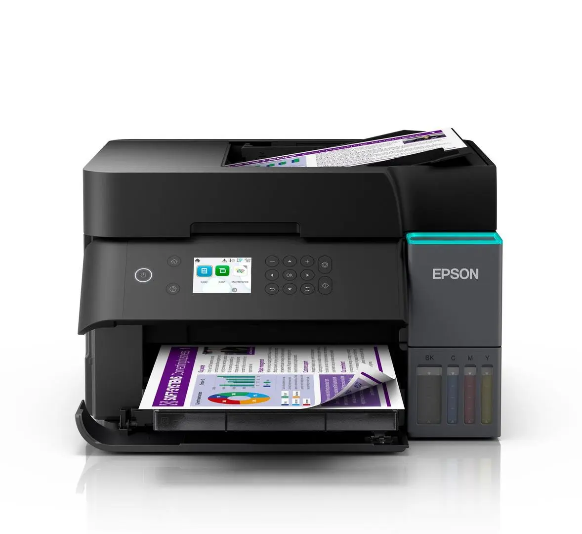 EPSON - EcoTank ET-3950 Inkjet MFP A4 18ppm ISO USB WLAN Wi-Fi