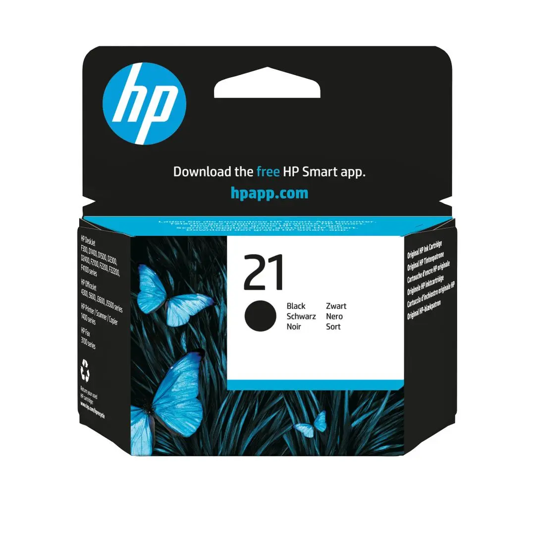HP 21 / C9351AE Black Ink