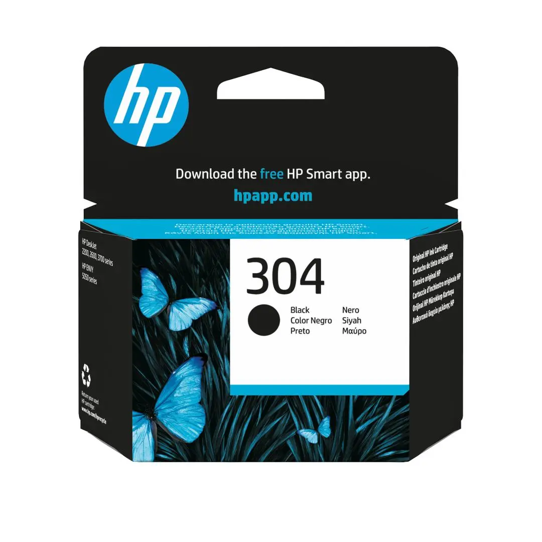 HP - Ink/304 Blister Black