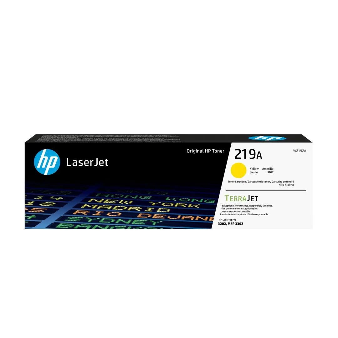 HP - 219A Yellow Original LaserJet Toner Cartridge