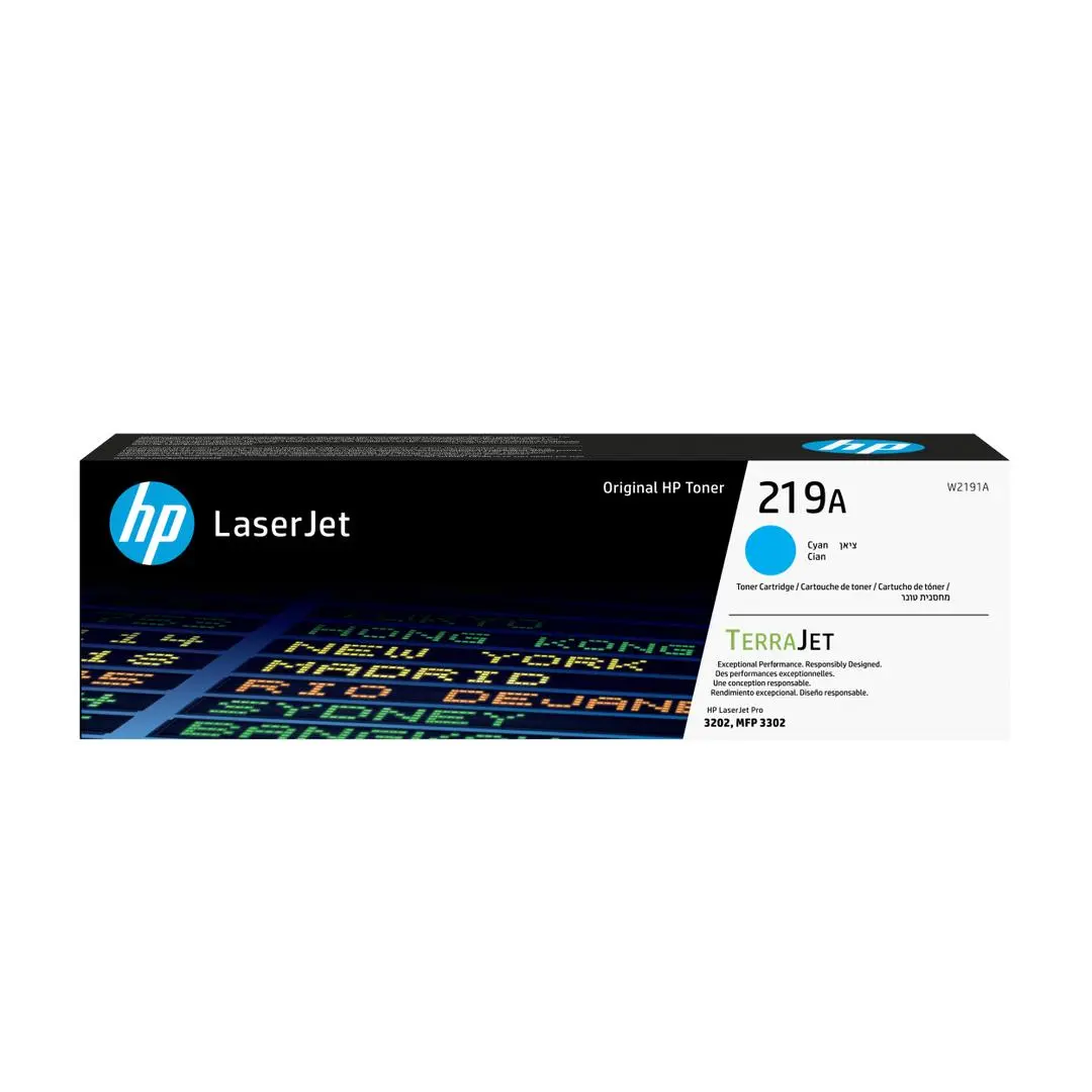 HP - 219A Cyan Original LaserJet Toner Cartridge