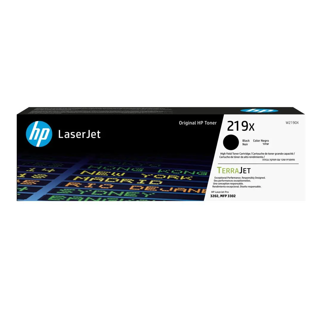 HP - 219X - Høy ytelse - svart - original - LaserJet - tonerpatron (W2190X)