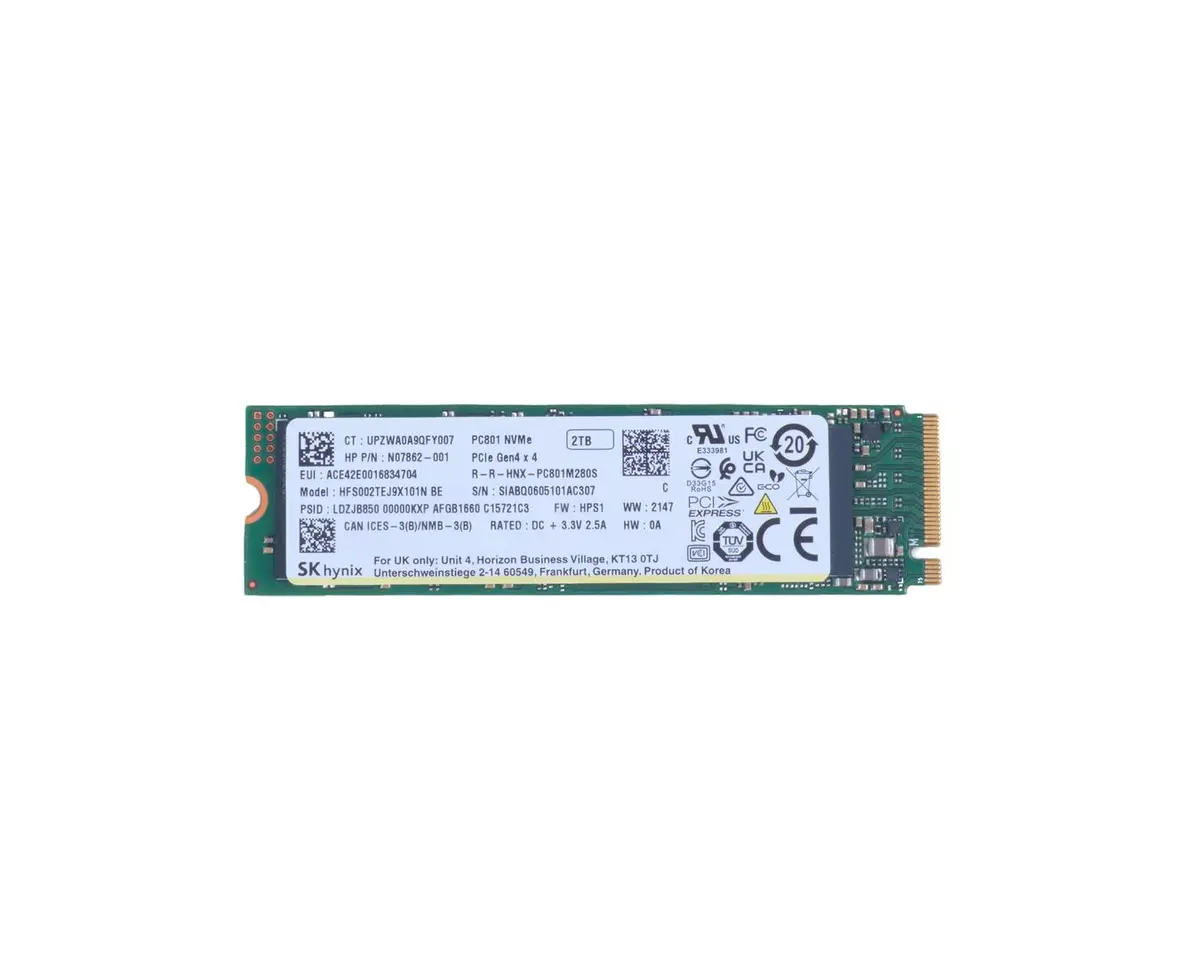 HP - 2TB PCIe SSD