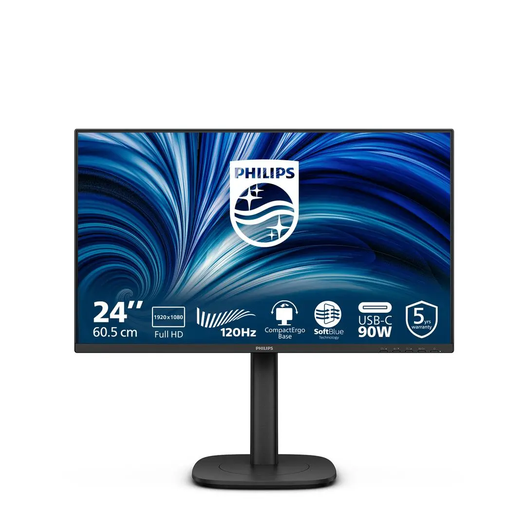 PHILIPS - 24B2U3301/00 23.8inch IPS FHD 60Hz 300cd/m2 4ms HDMI 1.4 DP 1.4 USB-C USB-Ax4 RJ45 Speakers pivot