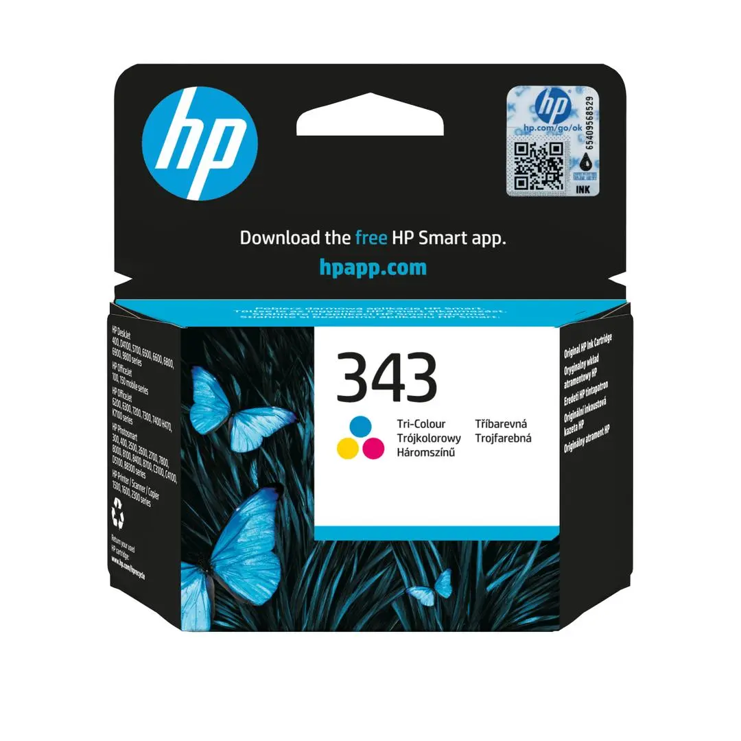 HP - 343 Tri-Color Original Ink 