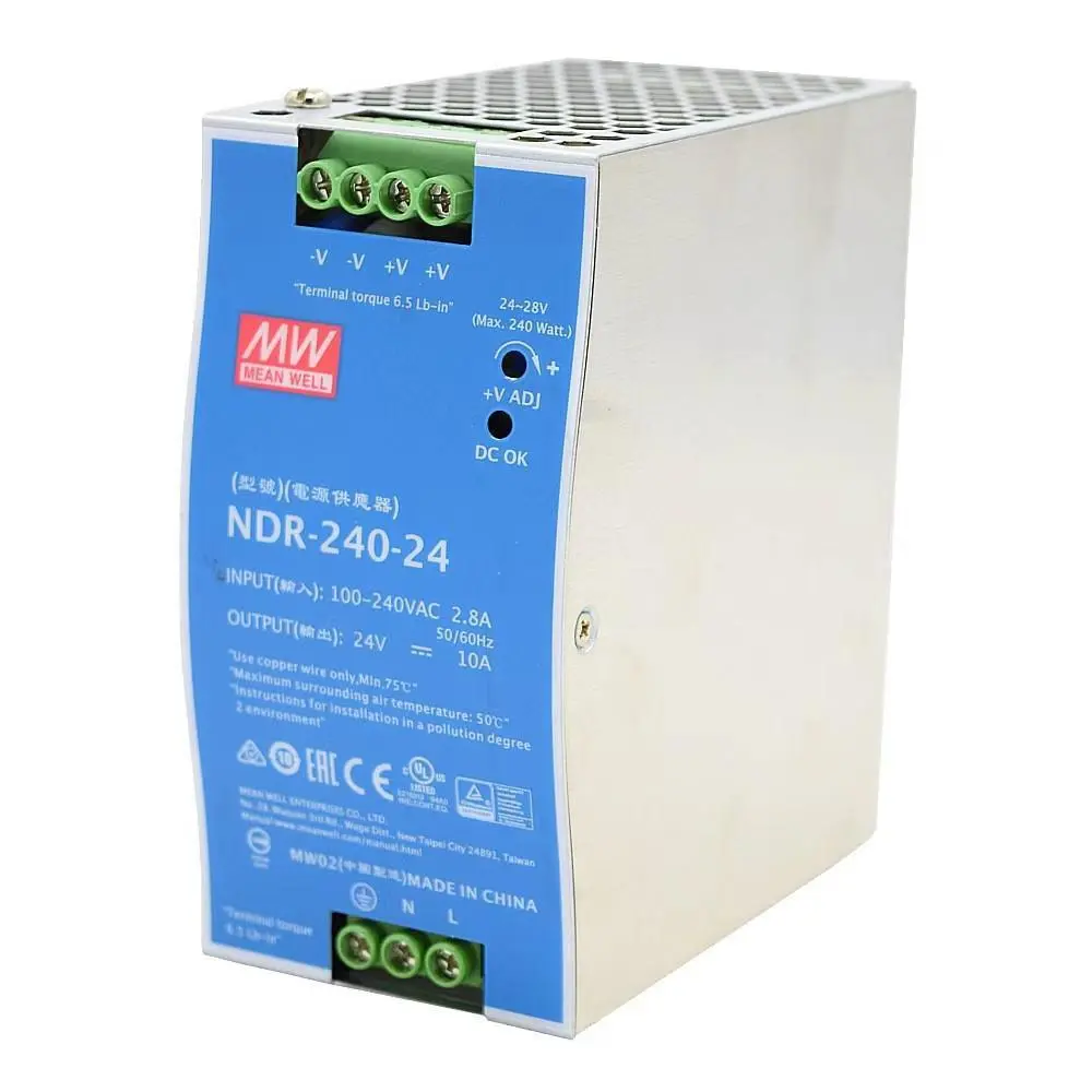 ERNITEC - 24V, 240W Din-Rail Power