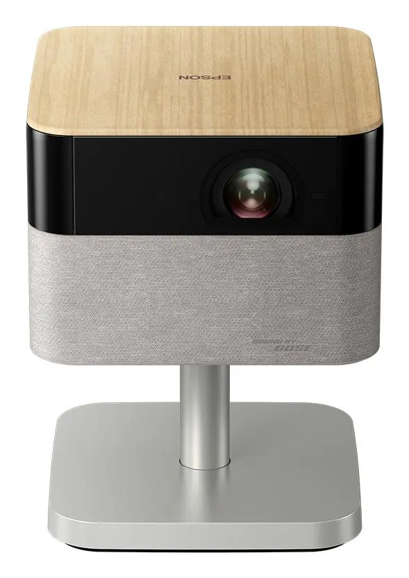 EPSON - Lifestudio Flex EF-72 4K 3LCD projektor (eik) 4K, 1000 lumen, 5m:1, 240Hz, Bose høyttaler, HDMI/Bluetooth/WiFi