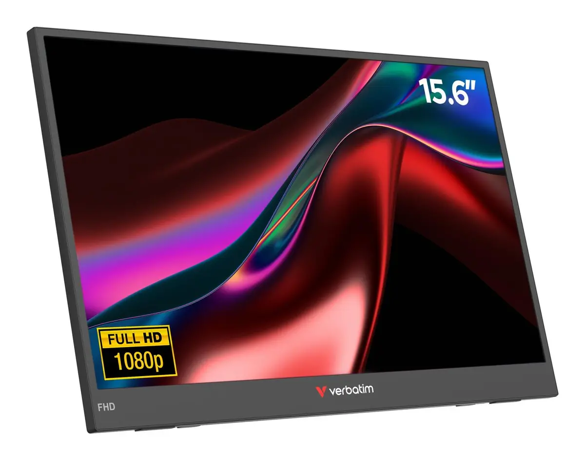 VERBATIM - Portable 15.6" FHD Monitor LIGHT