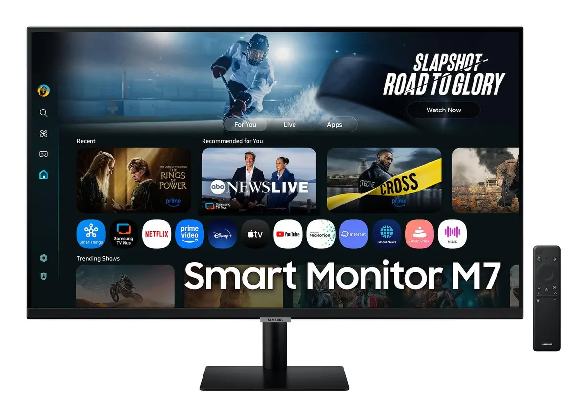 Samsung - LS32FM700UUXDU 32 VA Smart Monitor M7 M70F 4K, 3840x2160/16 9/300cd/m2/4ms/HDMI USB Samsung