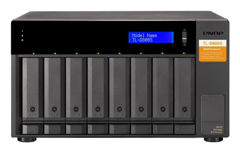 QNAP - TL-D800S EXPANSION UNIT 8 BAY IN EXT