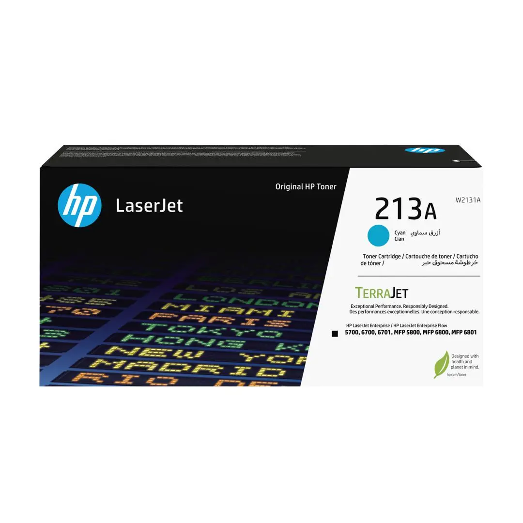 HP - 213A CYN ORIGINAL LASERJET TONER CRTG SUPL