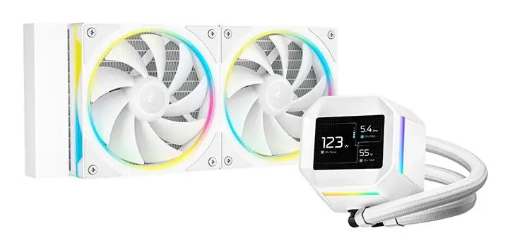 DEEPCOOL - Lm240 Wh Processor Liquid 